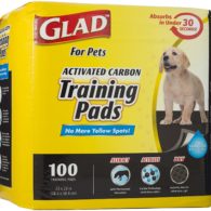 Glad for Pets Black Charcoal Puppy Pads | Puppy Potty Training Pads That Absorb & NEUTRALIZE Urine Instantly | New & Improved Quality