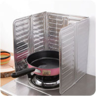 Kitchen Stove Foil Plate Prevent Oil Splash Tool Cooking Baffle Gadgets Supplies